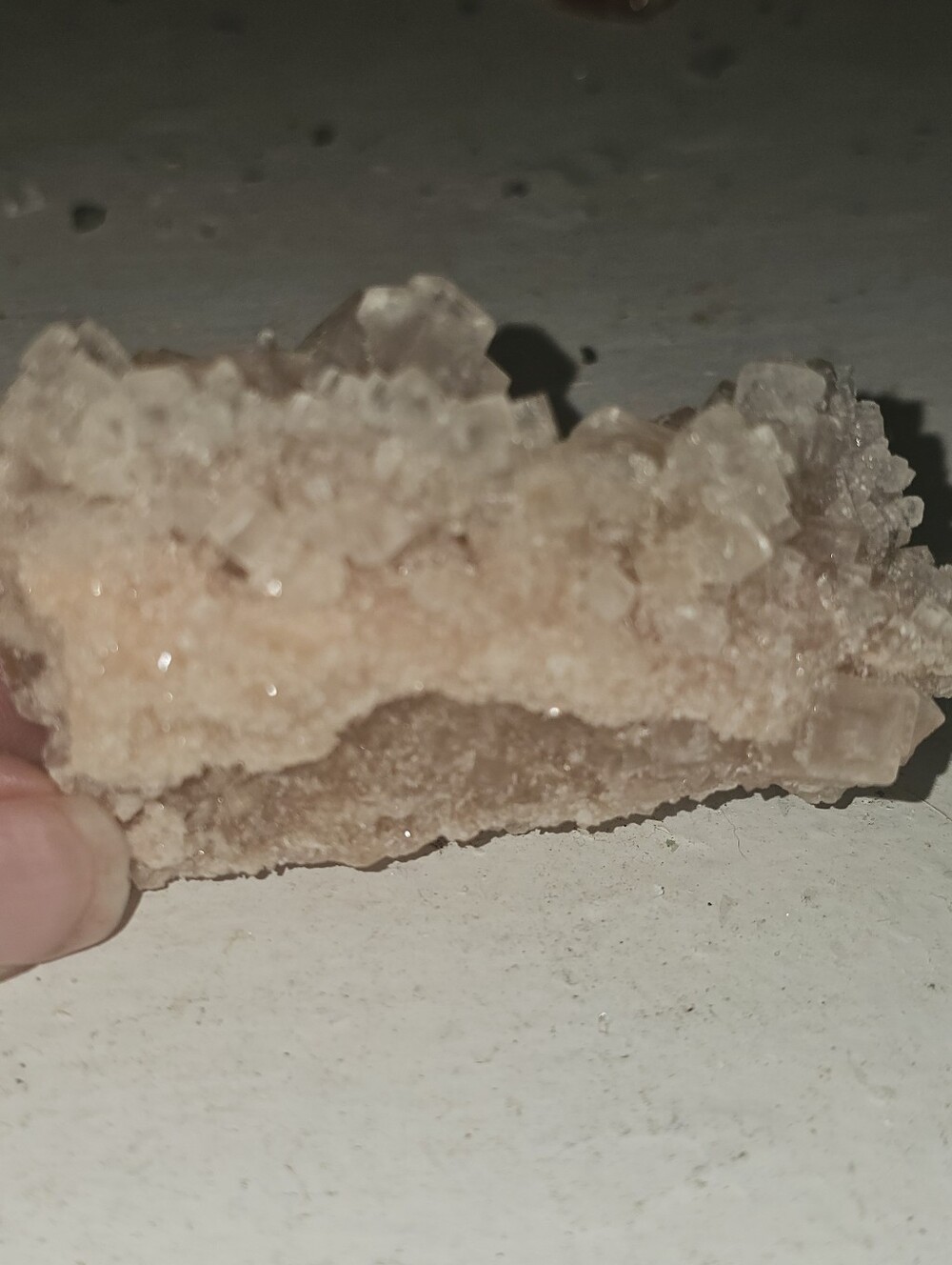 Pink Halite Crystal Cluster - Picture 6 of 9
